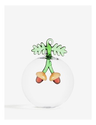 Weihnachtskugel 2 Stück Inneneicheln Acorns