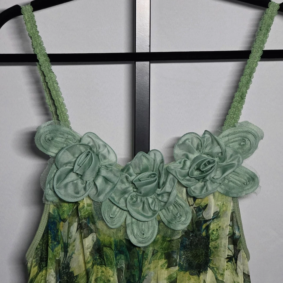 Vestido de fiesta Y2K Pretty Angel malla de seda deslumbrante mini hada grunge coqueta Foto 2 de 4