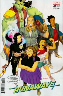 Runaways Nr. 34 (2021), Variant Cover Anka, Neuware, new