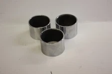 1.25" Chrome Plated Brass Telescope Eyepiece Barrels for making eyepieces Set/3