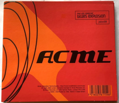 The Jon Spencer Blues Explosion - ACME CD Album 13 Tracks for sale
