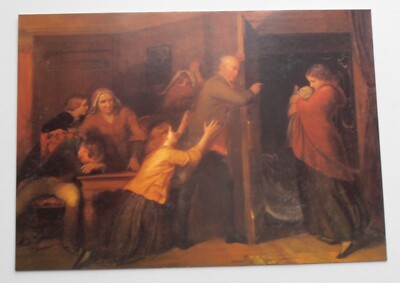 AK DER AUSGESTOSSENE 1851 RICHARD REDGRAVE