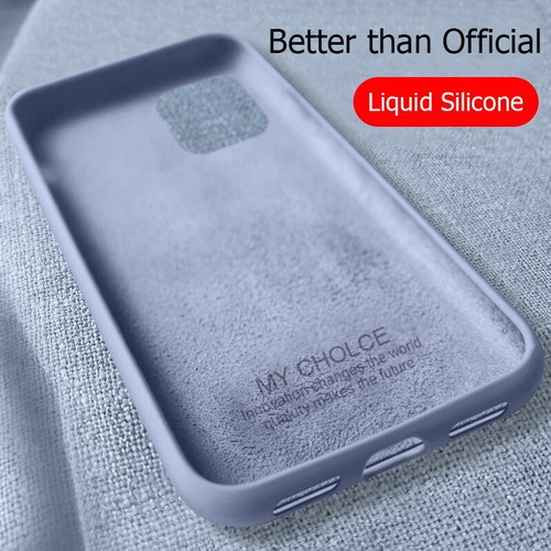 For iPhone 16 7 8 Plus XS 15 14 13 12 11 Pro Max Thin Case Liquid Silicone Cover - Picture 6 of 21