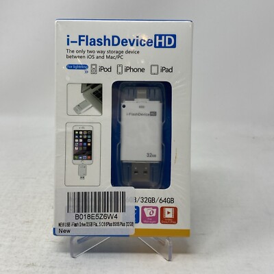 8pin Memory Stick Adapter 16/32G iFlash Drive USB Disk For iPhone 12 11 SE 2020
