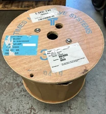 1 x SPOOL 1000FT (300M) TIMES® Microwave LMR240 - LOW LOSS FLEX COAX RF CABLE