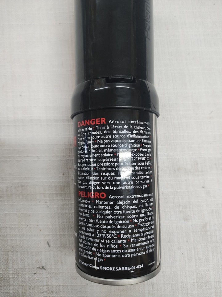 Smoke Sabre Home Smoke Detector Alarm Test Aerosol Spray Can eBay