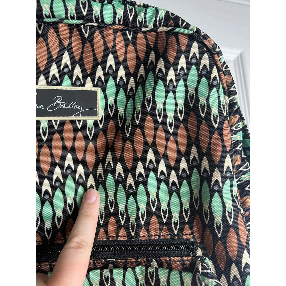 Vera Bradley Lighten Up Just Right Backpack Sierra Stream eBay
