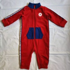 Baby Boys Converse All Star Red One Piece Jumper Outfit 9 Months
