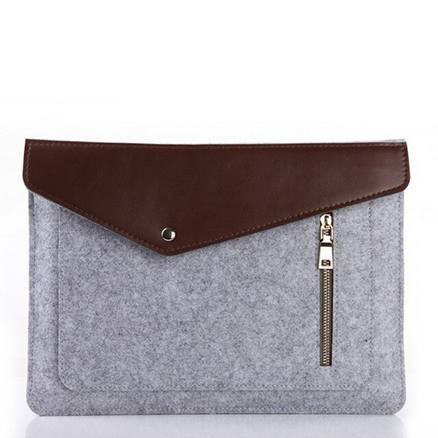 Leather Environmentally Friendly Laptop Case Stylish Eco Friendly