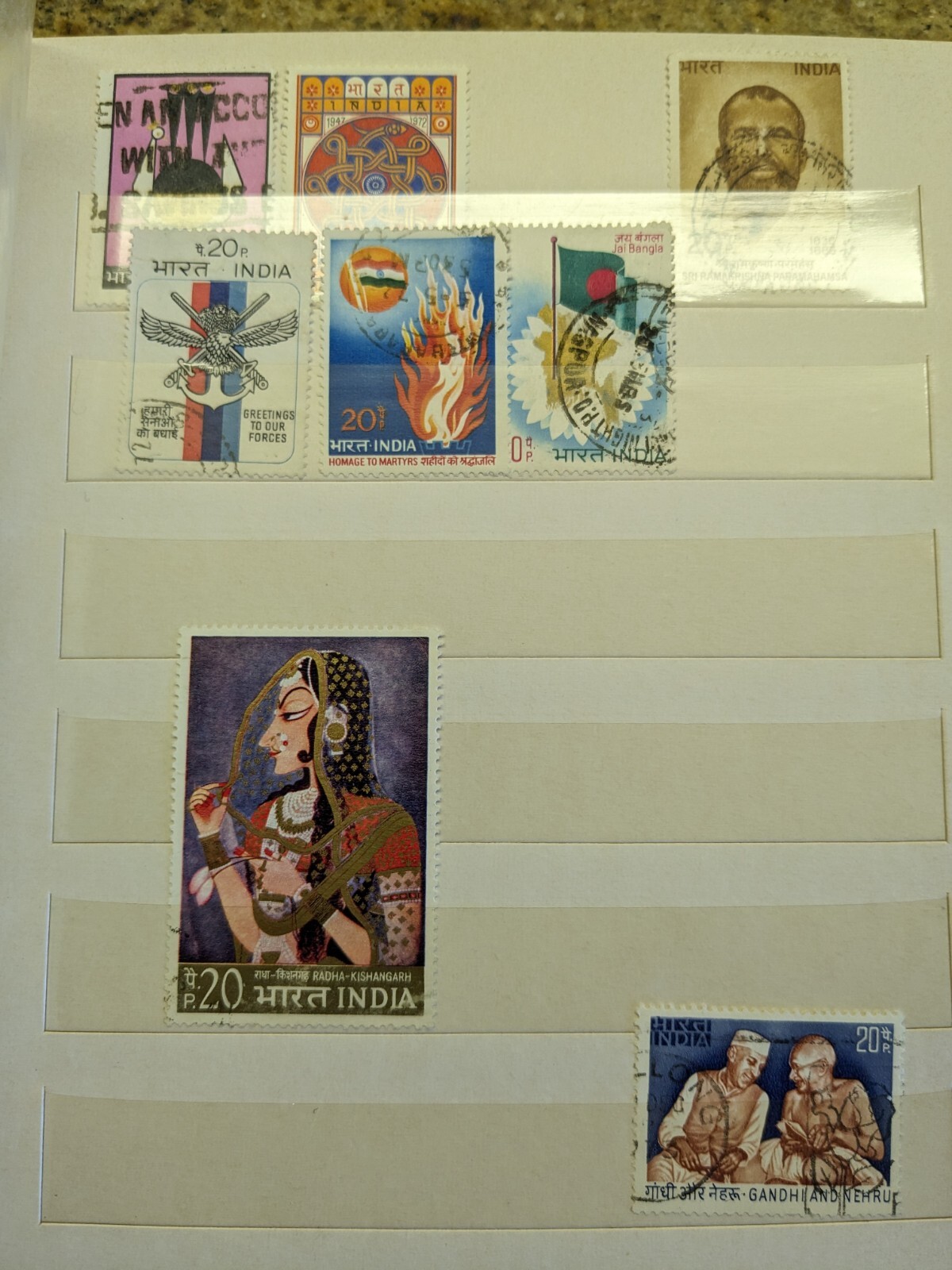 Collection Of 290 Different India Stamps eBay