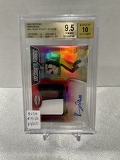 2022 Certified Kenny Pickett RC Mirror Red RPA Rookie Patch Auto /50 BGS 9.5/10