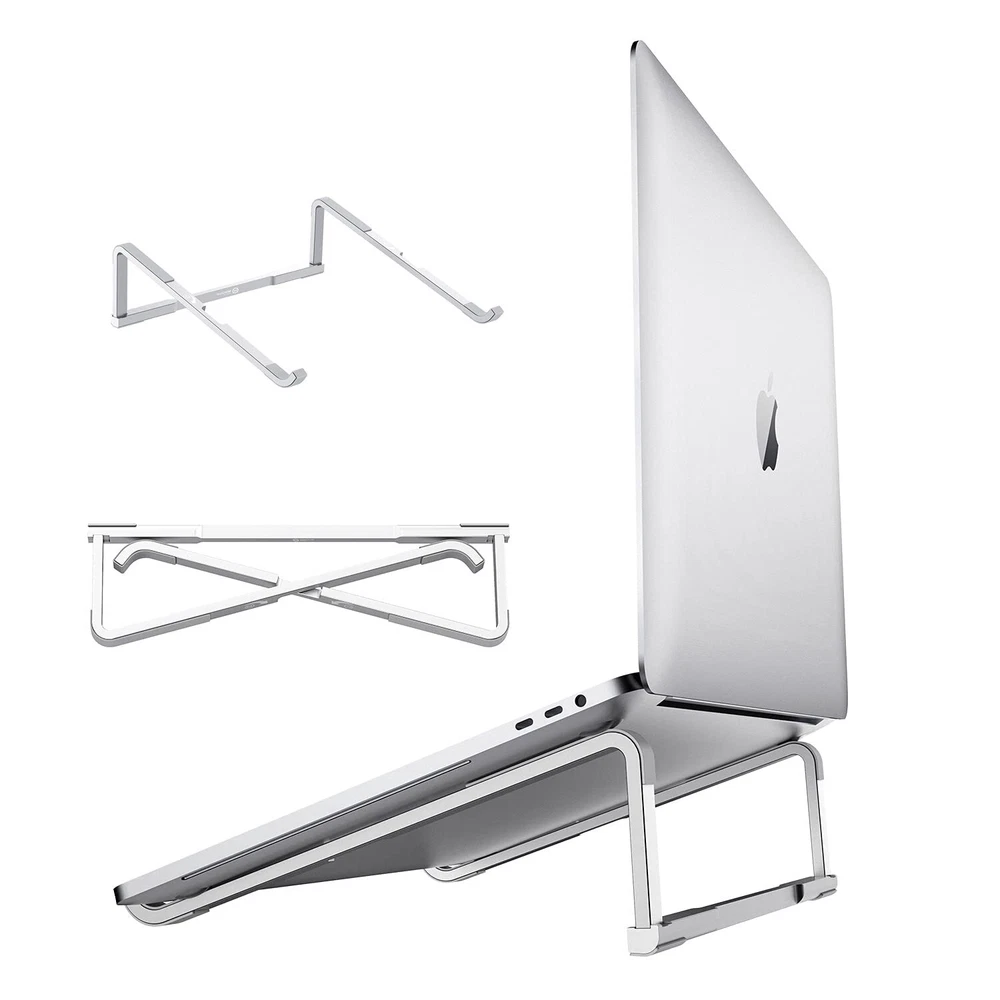 Laptop Stand for Desk Adjustable Foldable Lightweight Aluminum Laptop Holder ...