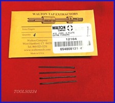 #10 Walton 12104 4 dedos de repuesto para extractor de grifo de flauta EE. UU. Walton juego de 4