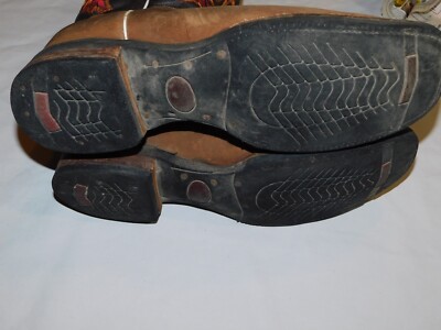 Johnn Whaynee Ostrich Cowboy Boots Mens 28 MX Brown Snip Toe Western Exotic 294L0316.jpg?v=1755210688&  main image 4