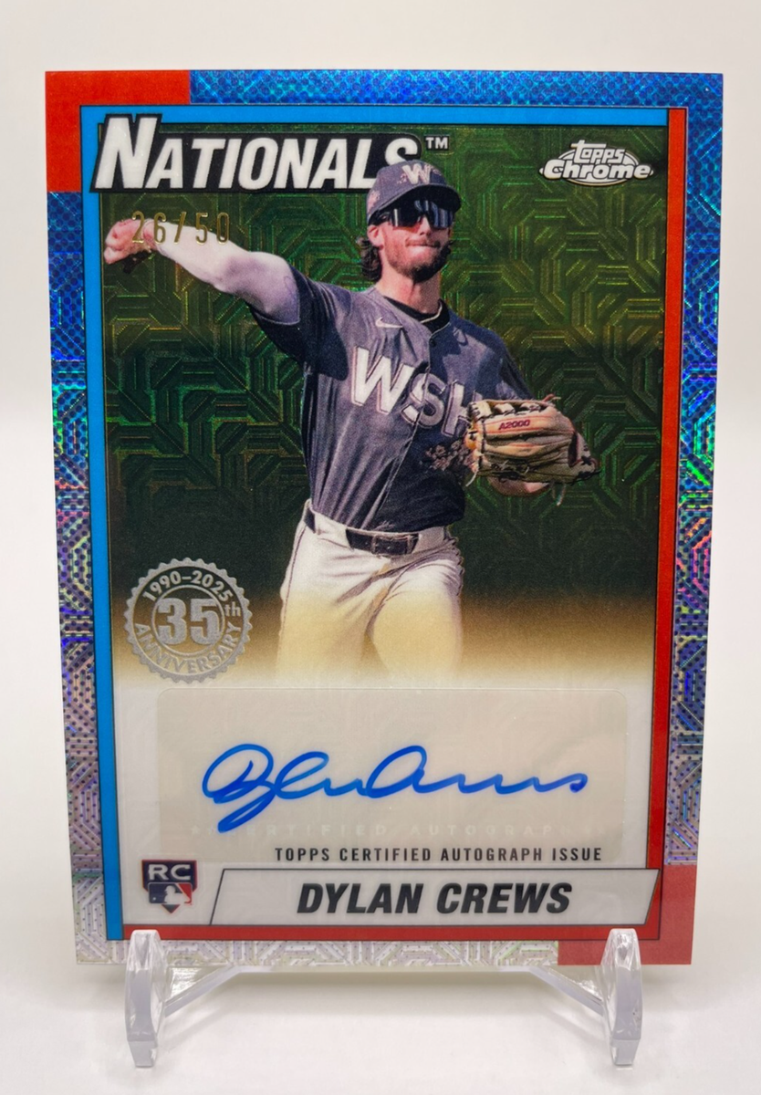 その他 9/99 Leaf Dylan Crews Auto Dylan Crews 2024 Bowman #CPA-DC Chrome Prospect Auto - Green