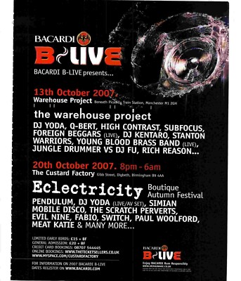 PPOT27 WERBUNG 11X9 BACARDI B-LIVE: DAS LAGERPROJEKT