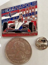 2018 Indianapolis Indy 500 102ND Running Car Mount Collector Lapel Pin