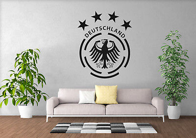 Deutschland 4 Sterne Wappen Logo Fussball Em 2021 Wandtattoo Neu Ebay