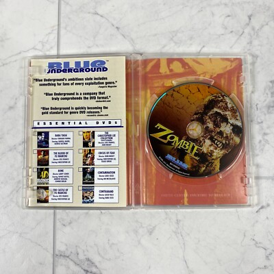 Zombie 2004 DVD Lucio Fulci Uncut & Uncensored 827058105996| eBay