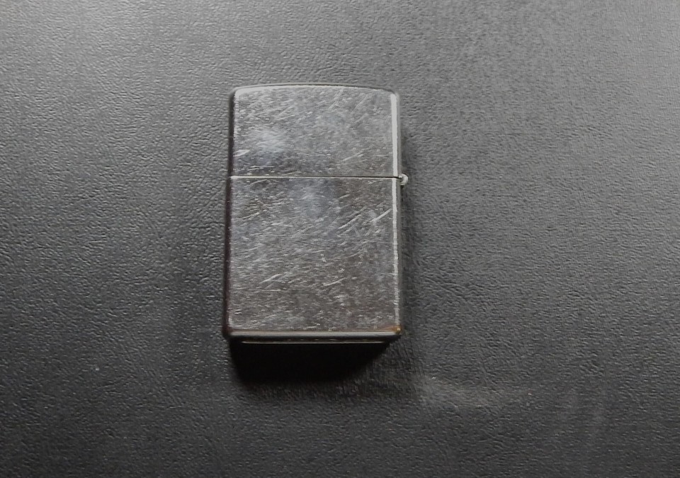 Las Vegas Zippo, Dice, Cards, Roulette Wheel, P.W.Y. Engraved on back