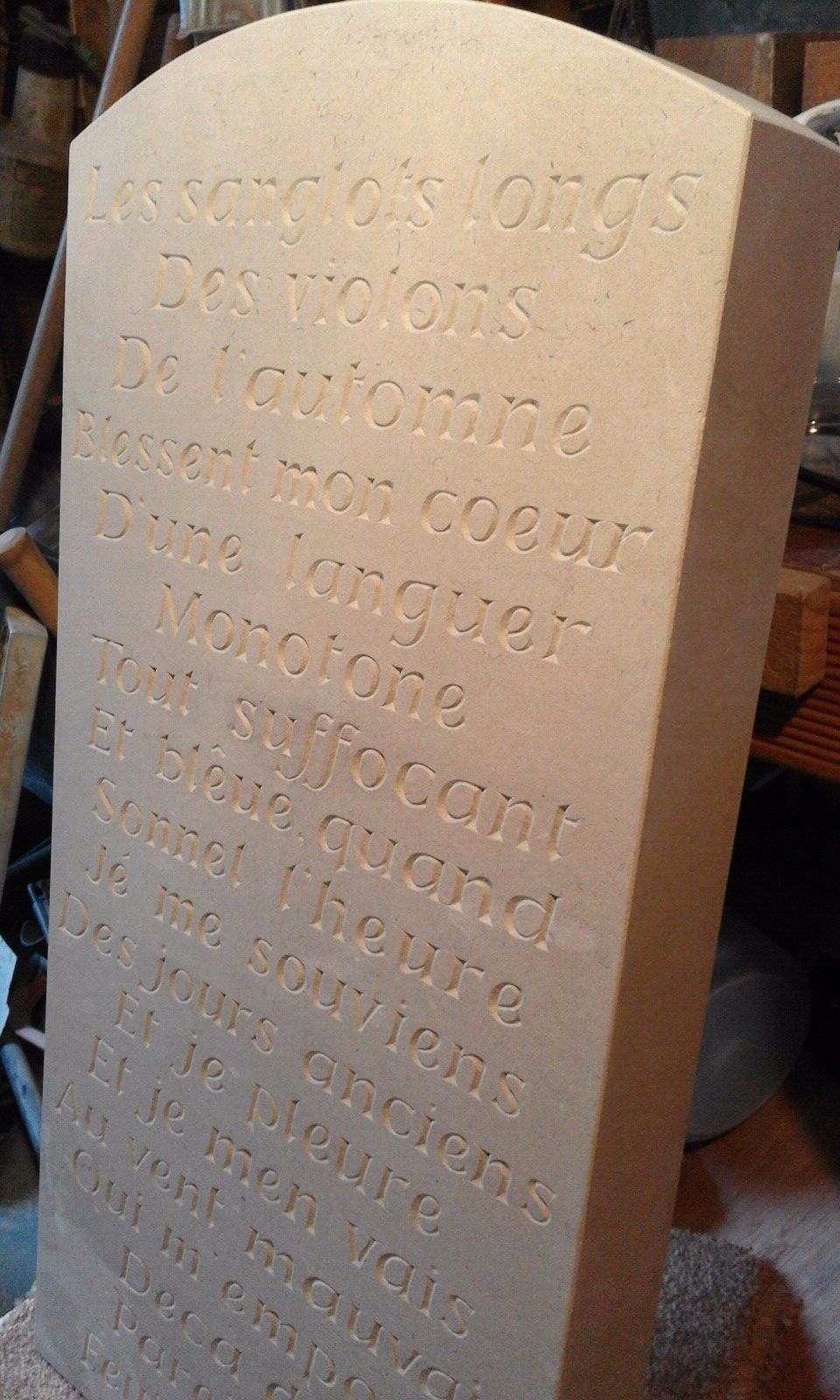 bespoke portland memorial headstone carved to order, gravestone