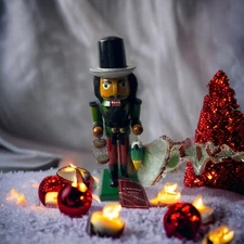 St. Nicholas Square 14" The Outdoorsman Wooden Christmas Nutcracker