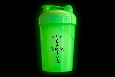 Travis Scott x Cactus Jack x Fortnite Glow in Dark Gamer Shaker Cup - RAR - NEU