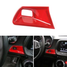 1pcs Red Engine Start Button Cover Trim Fit For Chevrolet Camaro 2017 +