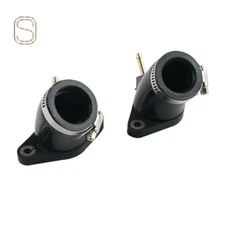 2X Carburetor Intake Manifold Boots Fit Yamaha V-Star XVS650 4TR-13586-01-00 USA