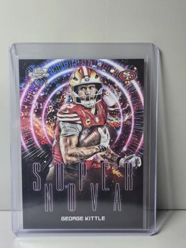 2025 Topps Cosmic Chrome George Kittle Base (RAW)