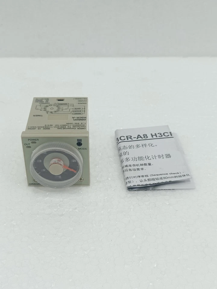OMRON H3CR-A MULTIFUNCTION TIMER 24VAC/DC 11-PIN INDUSTRIAL CONTROL RELAY NEW - Image 3 of 4