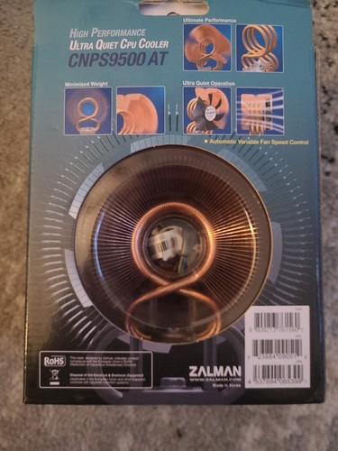 ZALMAN CNPS9500AT Ultra Quiet CPU Cooler - NEW Ultra Quiet CPU Cooler Variable - Picture 3 of 6