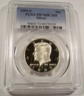 1995-S 50c SILVER PCGS PR70DCAM KENNEDY HALF DOLLAR PROOF DEEP CAMEO PR 70 DC