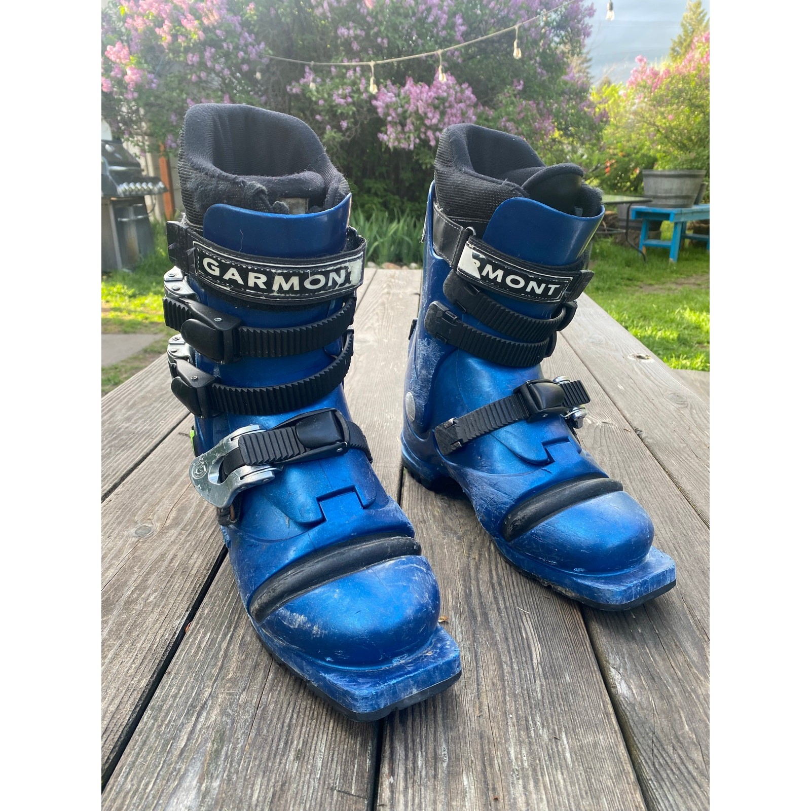 SALOMON GARMONT GARA FIREPOWER TELEMARK SCARPONI SCI MONDO 25 26 5 blu Italia touring