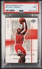 2003-04 UPPER DECK UD ULTIMATE COLLECTION MICHAEL JORDAN /750 CARD #10 PSA 9