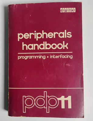 1973 DEC PDP-11 Peripherals Handbook Programming Interfacing Digital Equip Corp.