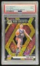 2024-25 Panini Mosaic Yao Ming Fast Break Gold Black Mosaic NBA Greats #/3 PSA 9