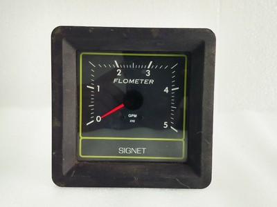 Signet Scientific P58440 Flowmeter 0-50 GPM Marine Electric Flow Indicator