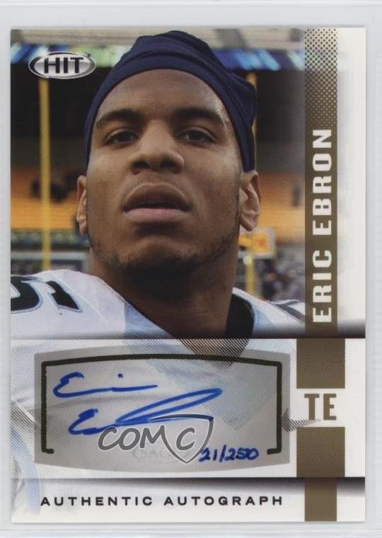2014 SAGE Hit Gold /250 Eric Ebron #A135 Rookie Auto RC nd3