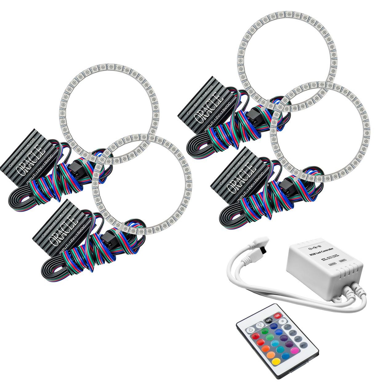 Oracle Headlight Halo Ring Emitter Set - 2002 thru 2008 Lotus Elise ColorSHIFT(t