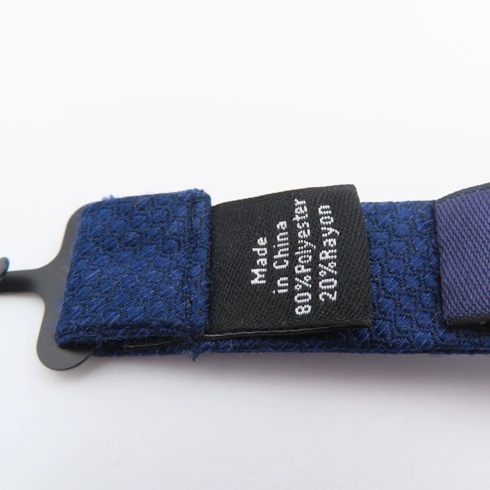 Галстук-бабочка Stafford синий клетчатый ширина 2,5 дюйма предварительно завязанный полиэстер вискоза - Изображение 4 из 4