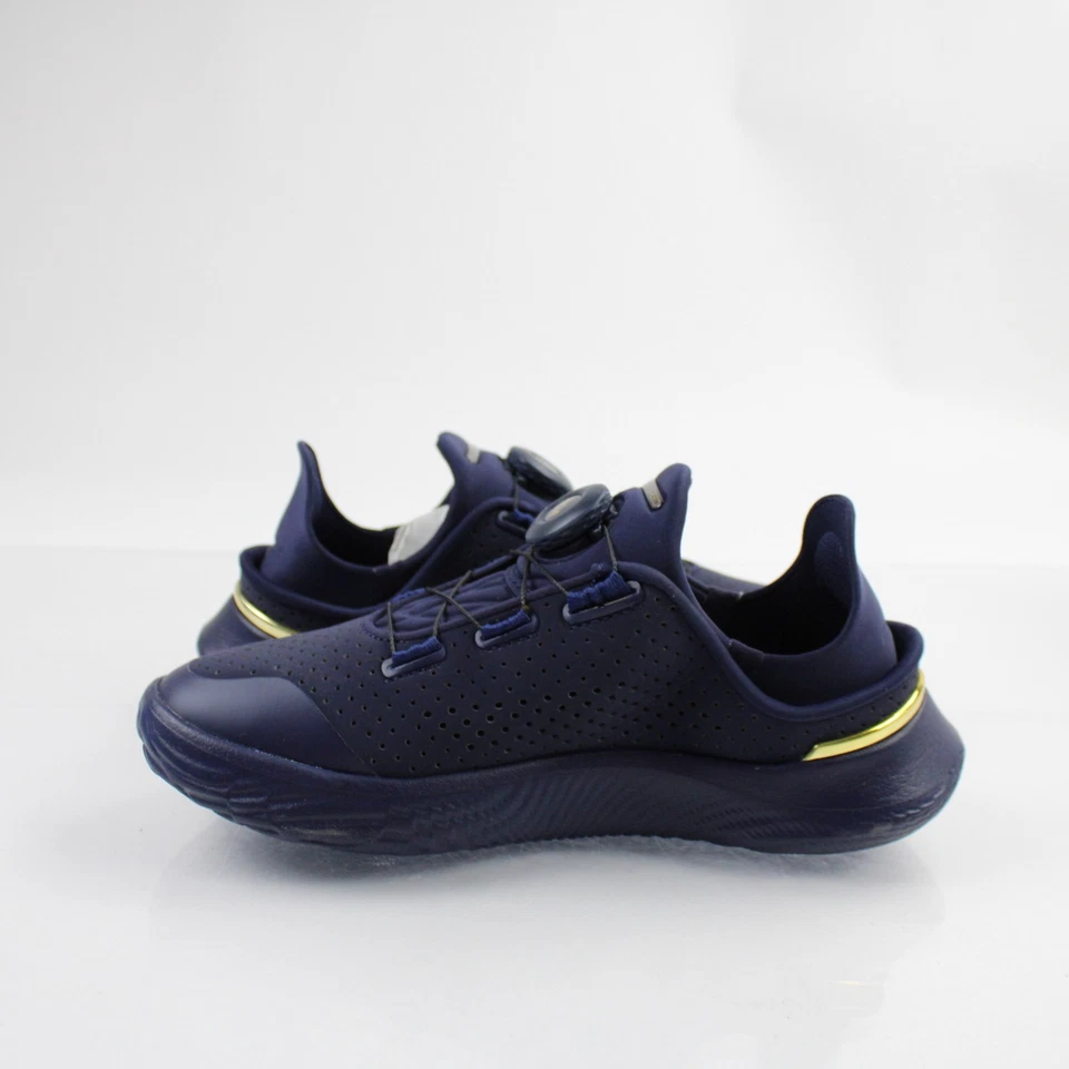 Nuevos zapatos de entrenamiento cruzado Notre Dame Fighting Irish Under Armour para hombre azul marino Foto 2 de 4