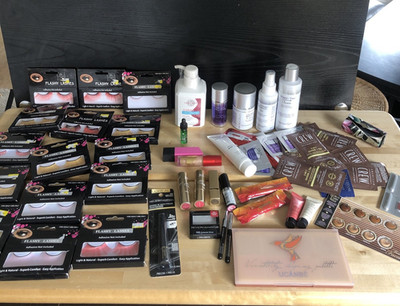 Mixed Lot Beauty Makeup & Skin Care/ Cosmetics, Skinscript , Disney lipstick etc