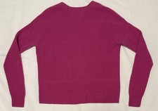 100 Cashmere Pink Pullover Women s Sweater Size M