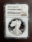 2025-W American Silver Eagle NGC PF-70 ULTRA CAMEO