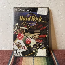 Hard Rock Casino PS2 PlayStation 2 PS2 NEW SELAED WATER DAMAGE