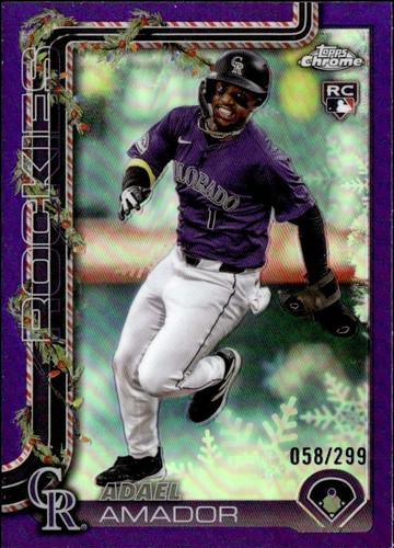 2025 Topps Sterling Adael Amador Debuts Relic Auto RC Jersey #05 