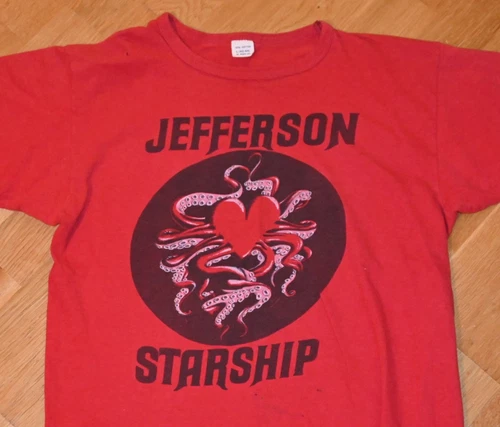 JEFFERSON STARSHIP Rare! 70's Concert Tour tee t- 1970s vintage concert t-shirt, vintage, single stitch, B+ condition