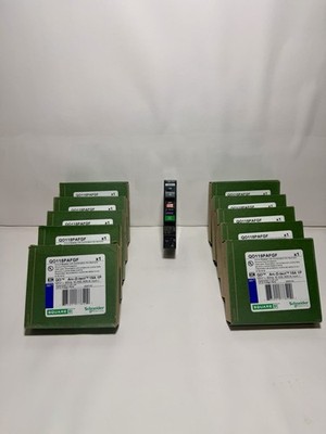 Lot of 10 Square D QO115PAFGF Circuit Breaker AF/GF 15A 1-Pole 120V -