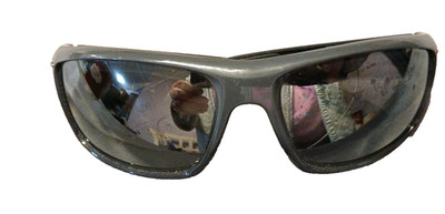 frames euc lenses scratched PRADA LINEA ROSSA SPS01N Men's mirrored Sunglasses